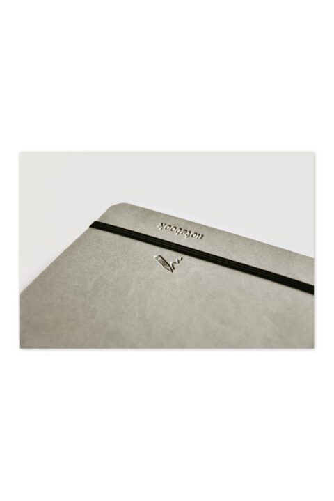 σημειωματάριο με χειροποίητη βιβλιοδεσία, εύκαμπτο, χαρτί λευκό, σελίδες με πεδίο ημερομηνίας, έντονα χρώματα, φάκελος εγγράφων