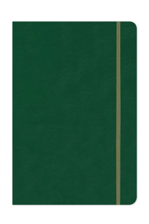 σημειωματάριο με κλασσική βιβλιοδεσία, στρογγυλεμένες γωνίες, χαρτί υποκίτρινο, σελίδες με πεδίο ημερομηνίας,εργονομικό σχεδιασμό και φάκελο εγγράφων