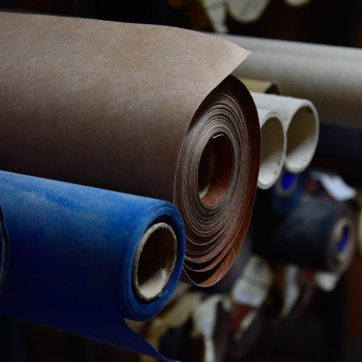 Binding materials in many textures and shades